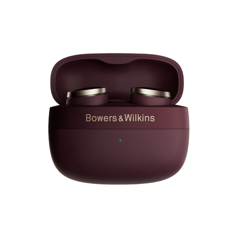 Bowers & Wilkins Pi8 Reference In-Ear True Wireless Earbuds dark burgundy case (view 4 of 17)