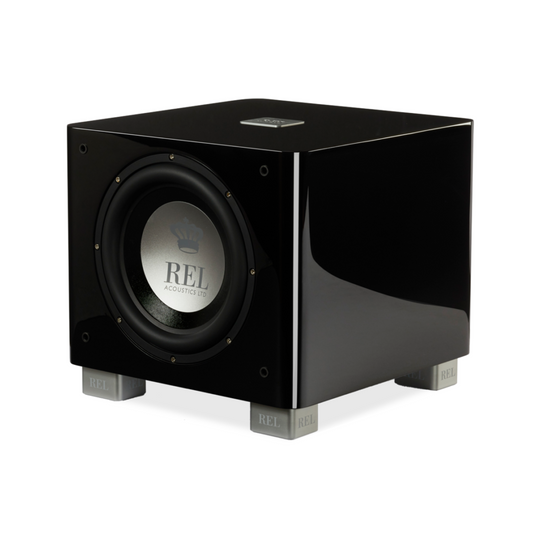 REL T/9X Compact Home Subwoofer Black