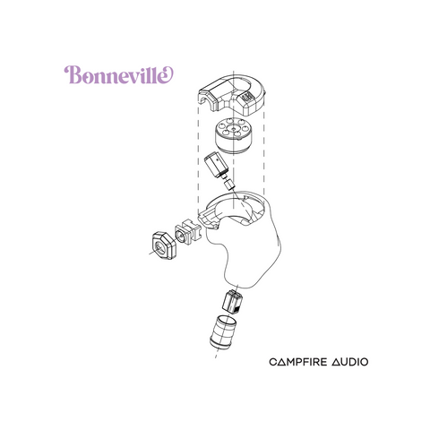 Campfire Audio Bonneville Hybrid In-Ear Monitors internals (view 5 of 5)