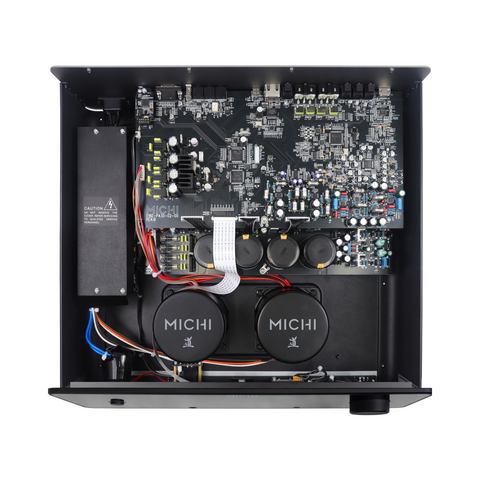 Rotel Michi P430 Stereo Preamplifier-Black (view 4 of 6)