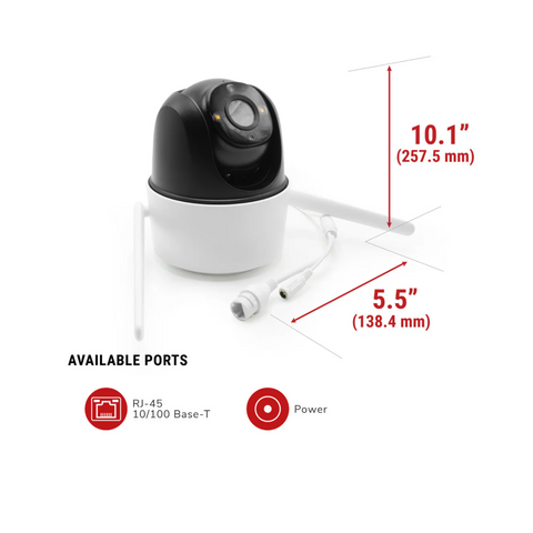 IC Realtime ORB-OUTDOOR - 360° WiFi Security Camera - Clearance / Open Box (view 6 of 8)