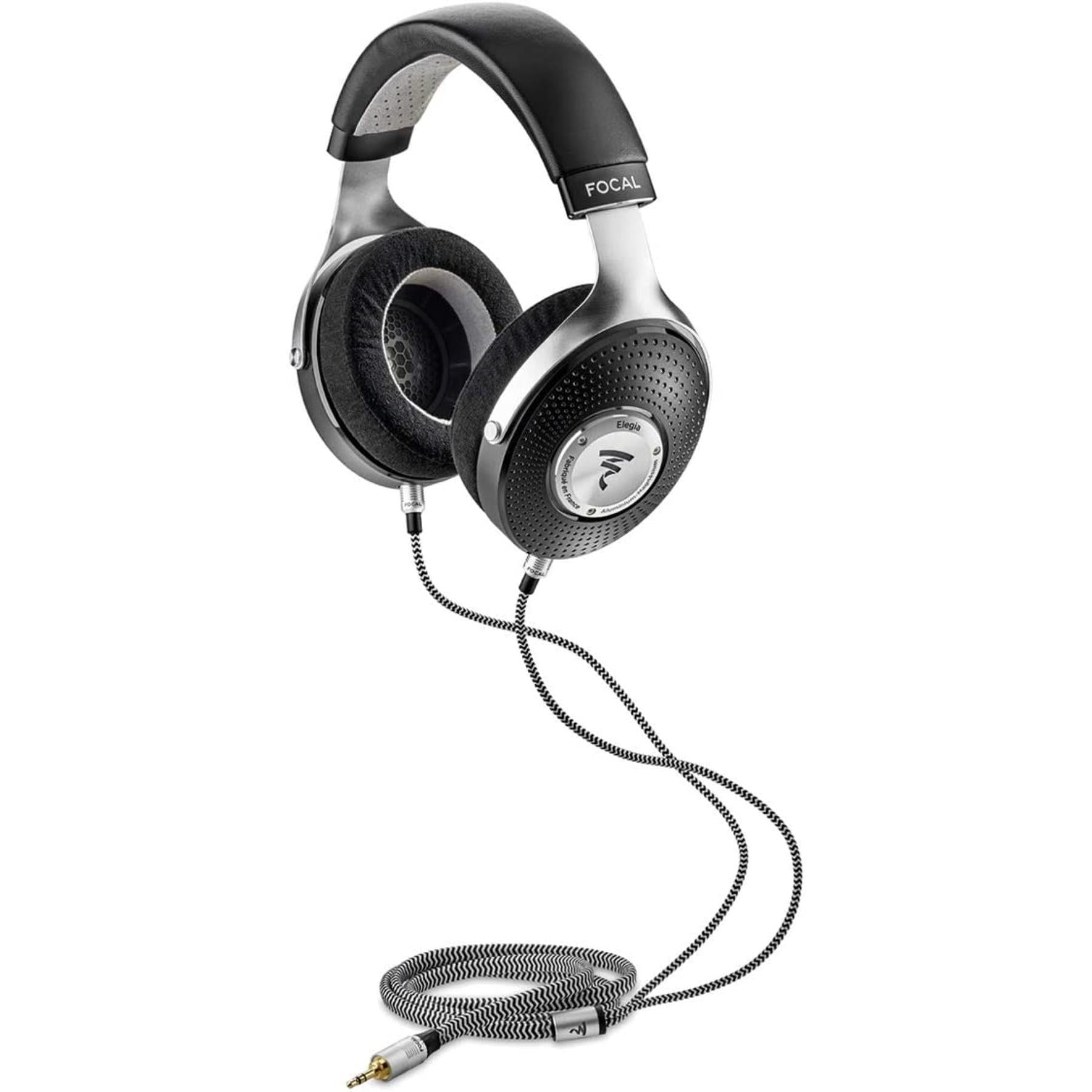 Focal Elegia Circum-Aural Closed-Back Headphones (Black/Silver