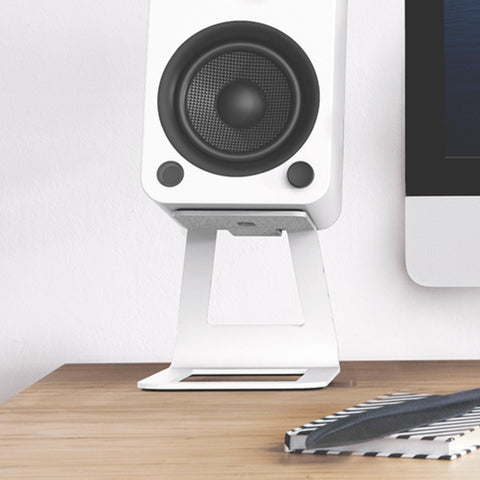 Kanto SE4 Desktop Speaker Stands - White Pair (view 3 of 4)