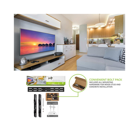 Kanto PF300 Low‑Profile Fixed TV Mount - Clearance / Open Box (view 4 of 10)