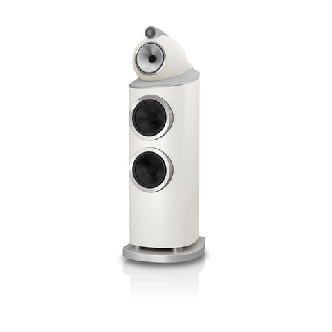 Bowers & Wilkins 802 D5 Floorstanding Speaker - Warm White (Each) (view 1 of 5)