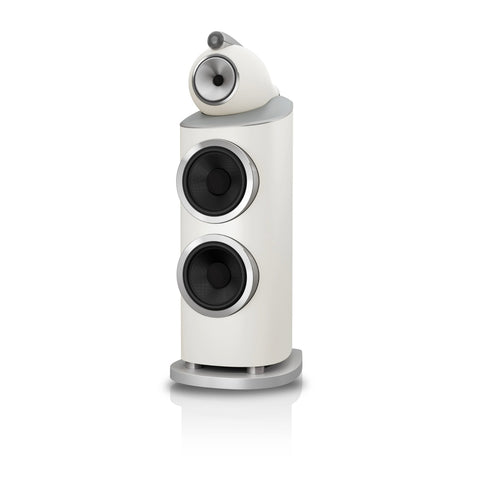 Bowers & Wilkins 801 D5 Floorstanding Speaker - Warm White (Each) (view 1 of 5)