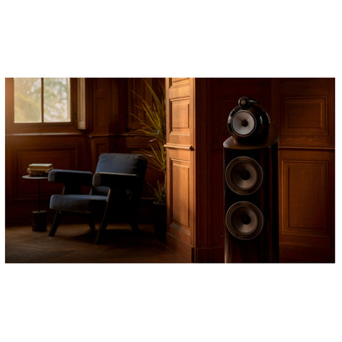 Bowers & Wilkins 801 D5 Floorstanding Speaker - Stealth Black (Each) (view 6 of 6)