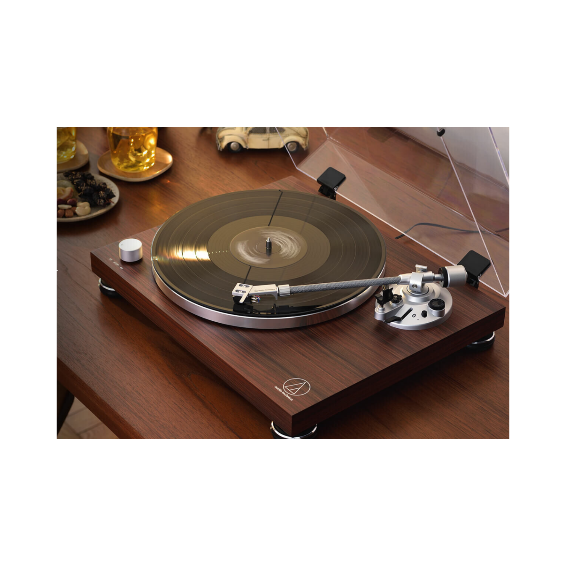 Audio Technica AT-LPW50BT Manual Belt Turntable | ListenUp