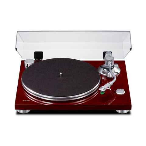 Teac TN-3B-SE Manual Belt-drive Turntable with built-in Phono Preamp (Cherry) - Clearance/ Open Box (view 2 of 5)