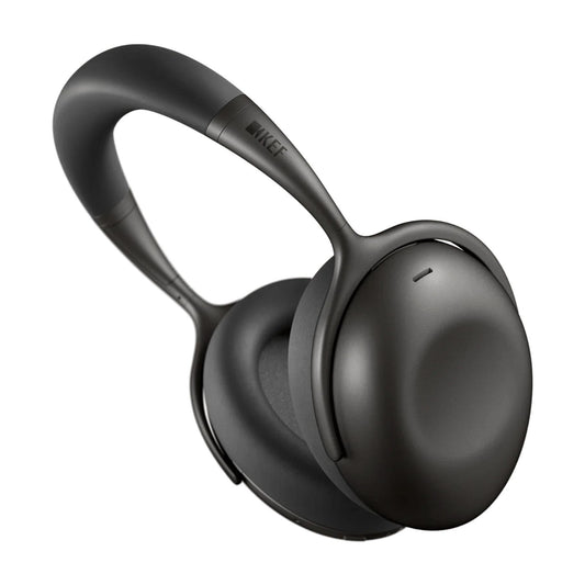 KEF Mu7 Noise Cancelling Wireless Headphones - Charcoal Grey