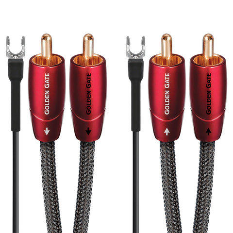 AudioQuest 1.5m Golden Gate Turntable Cable (view 1 of 1)