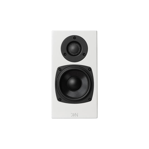 KIN by Totem One Bookshelf Speakers – Satin White Pair (view 3 of 5)