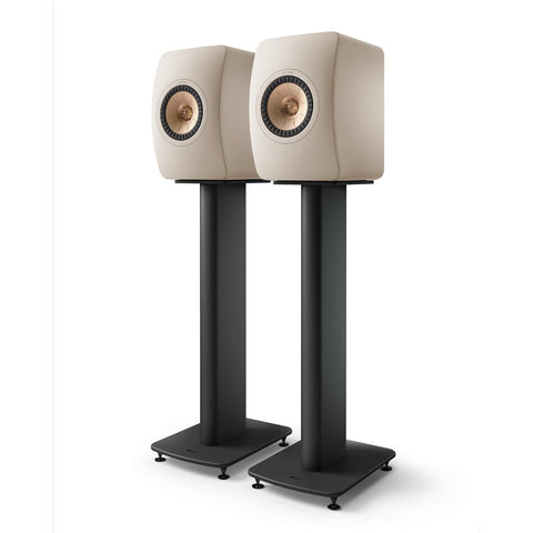 KEF LS50 Wireless II Bookshelf Speakers - Sandshell Pair - Clearance / Open Box (view 3 of 4)