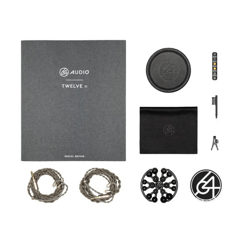 64 Audio TWELVE Ti Limited Edition Universal In-Ear Monitors accessories (view 4 of 6)