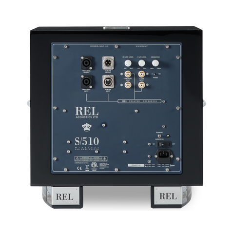 REL S/510 Compact-Medium 10" Home Subwoofer - Clearance / Open Box (view 3 of 5)