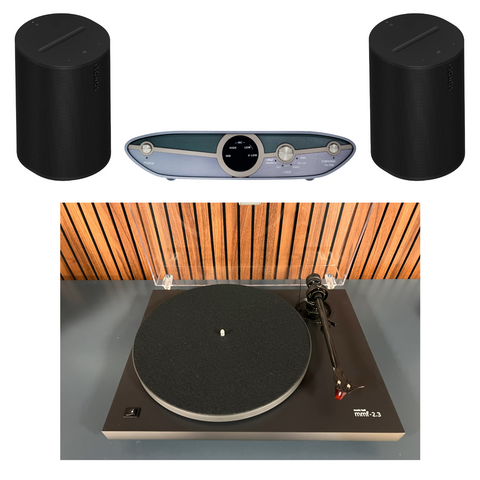 Music Hall 2.3 Turntable Ultimate Vinyl & Streaming Audio Package with Sonos Era 100 (view 1 of 9)