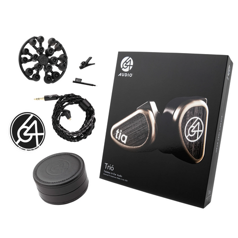 64 Audio Trio Universal Hybrid In-Ear Monitors packaging (view 4 of 4)