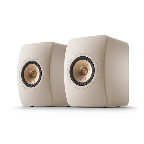 KEF KEF LS50 Meta Bookshelf Speakers - Sandshell Pair