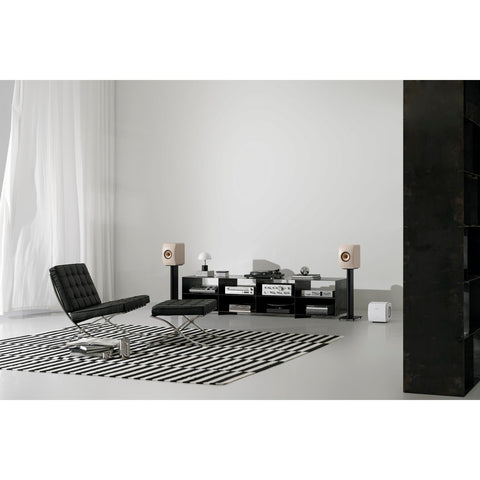 KEF KEF LS50 Meta Bookshelf Speakers - Sandshell Pair