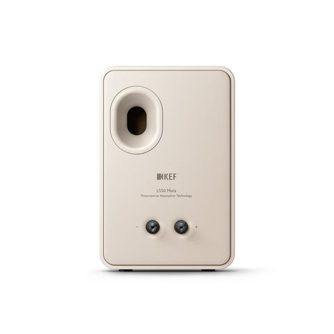 KEF KEF LS50 Meta Bookshelf Speakers - Sandshell Pair