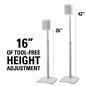 Sanus WSSA1: Speaker Stand For Sonos (One, One SL, Play:1, Play: 3) (view 3 of 7)