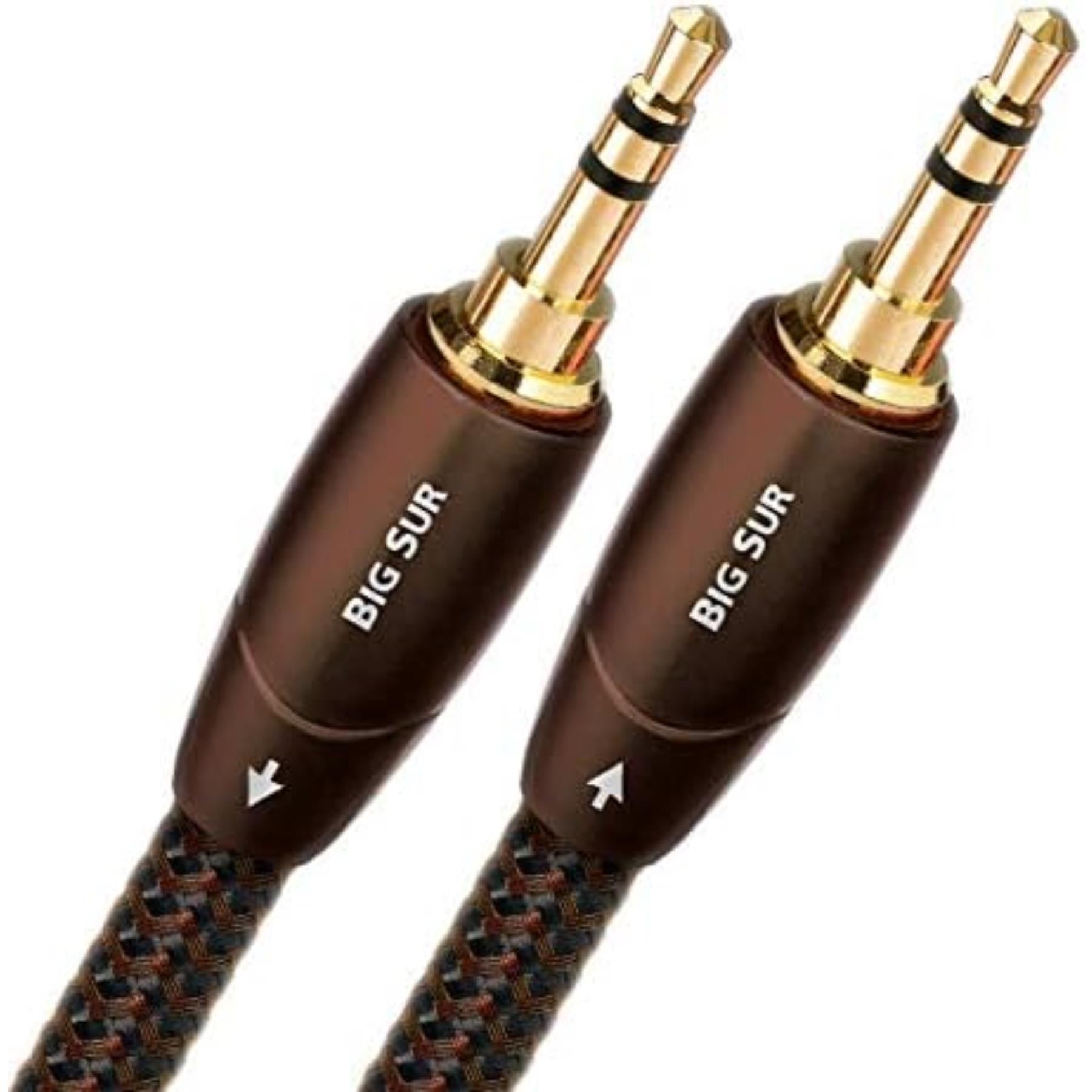 AudioQuest Big Sur 3.5mm to 3.5mm Audio Interconnect Cable | ListenUp