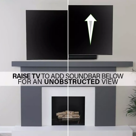 SANUS VMF822 Advanced Full-Motion 4D® + Shift™ TV Wall Mount for 32"–65" TVs (view 6 of 6)