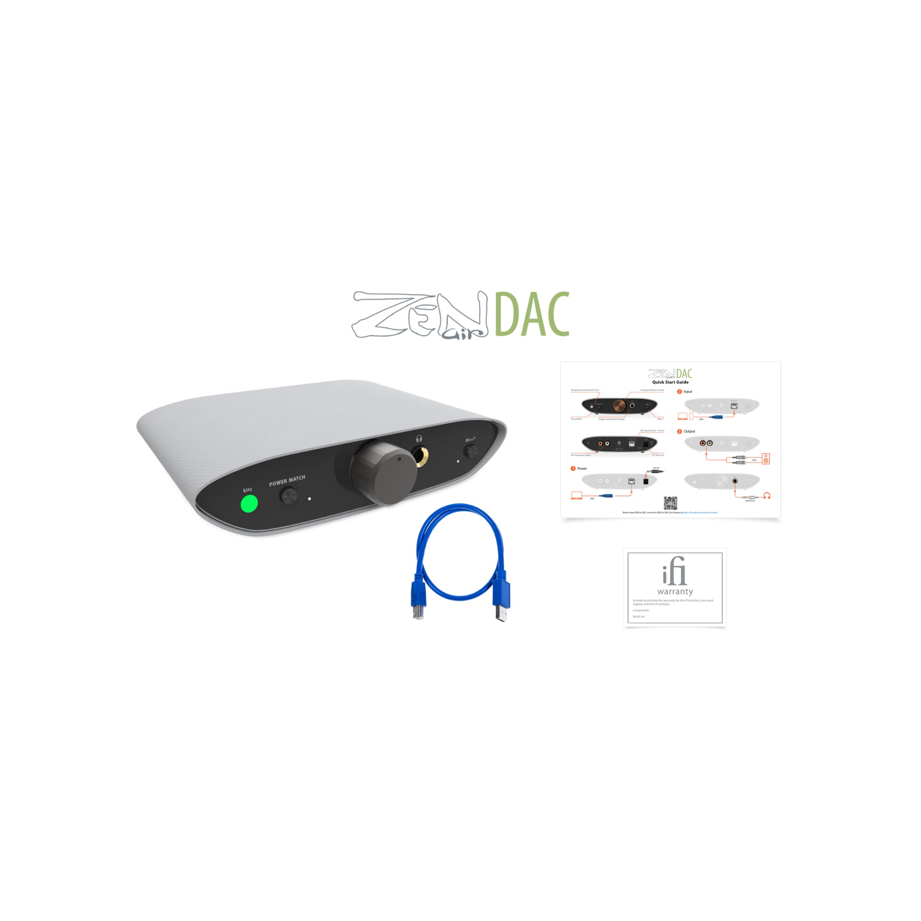 iFi Zen Air DAC Desktop USB DAC/AMP | ListenUp