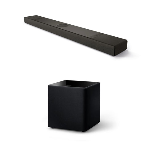 KEF XIO Soundbar + Kube 12 MIE Subwoofer + KW2 RX Receiver Bundle (view 1 of 2)