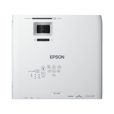 Epson PowerLite L250F 1080p 3LCD Standard-Throw Laser Projector with Built-in Wireless - Clearance / Open Box (view 4 of 4)