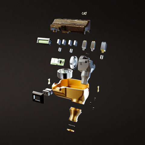 Campfire Audio Chimera Hybrid In-Ear Monitors drivers diagram  (view 4 of 8)