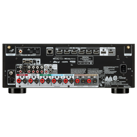 Denon AVR-X2800H 7.2 Channel Receiver (view 3 of 5)