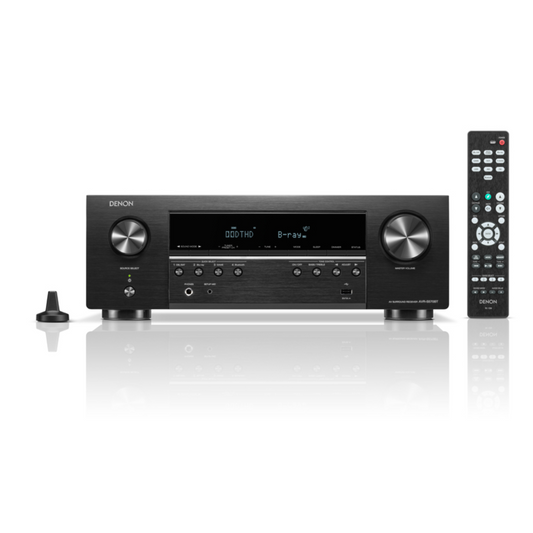 Denon AVR-S570BT 5.2 Ch. 8K AV Receiver