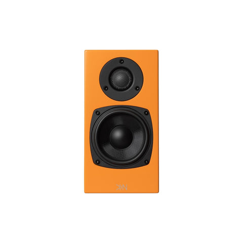 KIN by Totem One Bookshelf Speakers – Satin Orange Pair (view 4 of 5)