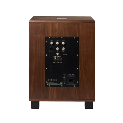 REL Classic 99 Downward Firing Subwoofer in Walnut Connections (view 2 of 6)