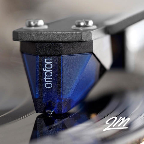 Ortofon Ortofon 2M Blue Moving Magnet Cartridge Premounted on SH-4 Black Headshell