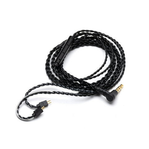 64 Audio IEM Cable with Mic 48" coil (view 3 of 4)