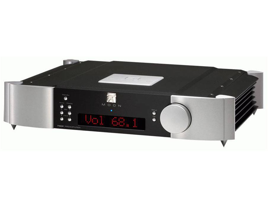 アイドル moon MOON 740P Preamplifier Two-Tone (Silver/Black) Open Box
