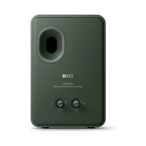KEF LS50 Meta Bookshelf Speakers - Moss Green Pair - Clearance / Open Box (view 3 of 9)