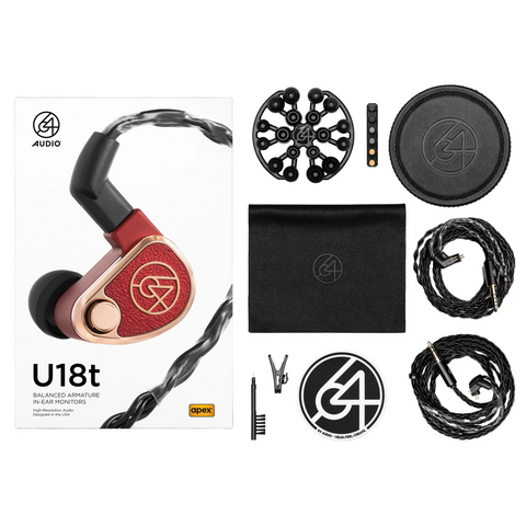 64 Audio 64 Audio U18t Universal Reference In-Ear Monitors