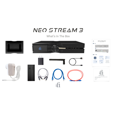 iFi iFi Audio NEO Stream 3 Ultra-Resolution Network Streamer