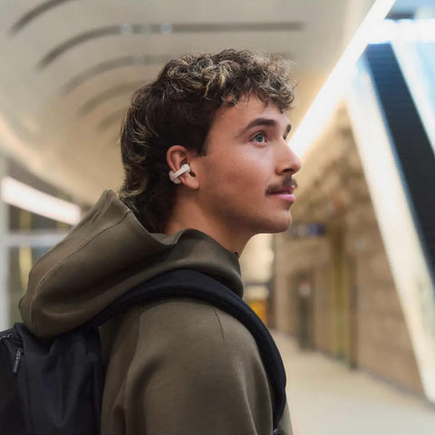 Sony LinkBuds Clip Truly Wireless Open Earbuds | Greige (view 4 of 6)