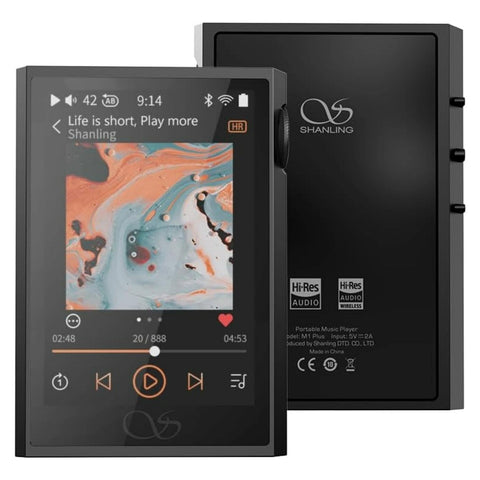 Shanling M1 Plus Portable HiFi Music Player - Black (view 1 of 5)