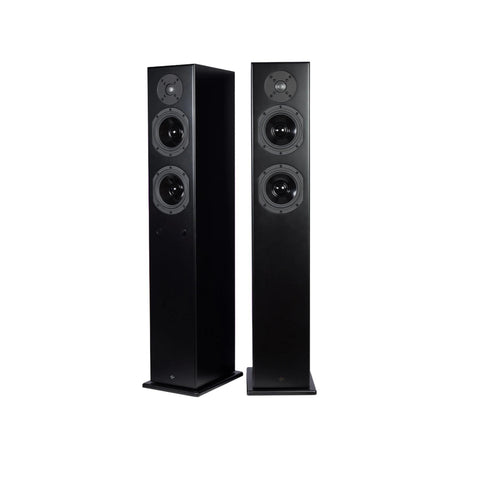 KIN by Totem Play Tower II Powered Floorstanding Speaker – Black Pair (view 1 of 6)