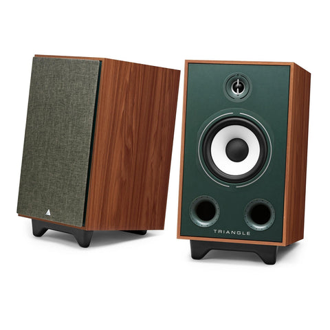 Triangle Borea BR05 2-Way Bookshelf Speakers (Pair) - Oak Green (view 3 of 13)