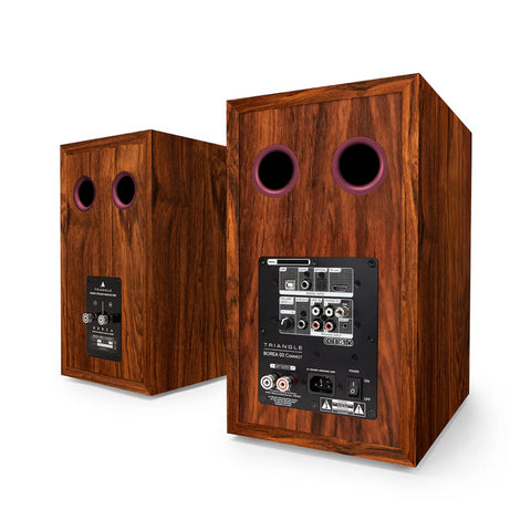 Triangle Triangle Borea BR03 Connect Wireless Powered Bookshelf Speaker With Arc - Burgundy Edition