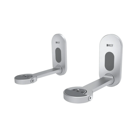 KEF B1 Wall Bracket Pair (Silver) - Clearance / Open Box (view 1 of 2)