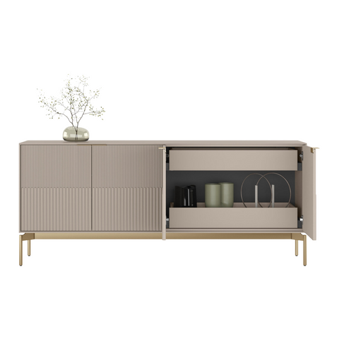 BDI 7649 Zig Modern Storage Credenza (view 6 of 8)
