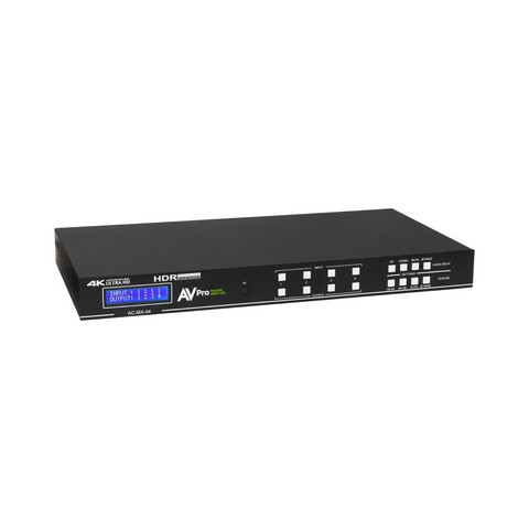 AVPro Edge AC-MX-44 18Gbps 4x4 HDMI Matrix Switch - Clearance / Open Box (view 3 of 6)