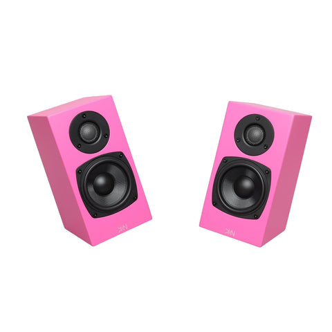 KIN by Totem One Bookshelf Speakers – Satin Pink Pair (view 3 of 6)